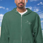 Load image into Gallery viewer, Fleece Zip Up Hoodie
