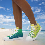 Load image into Gallery viewer, Women’s High Top Canvas Shoes
