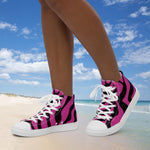 Load image into Gallery viewer, Women’s High Top Canvas Shoes
