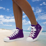 Load image into Gallery viewer, Women’s High Top Canvas Shoes
