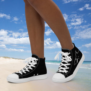 Women’s High Top Canvas Shoes