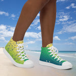 Load image into Gallery viewer, Women’s High Top Canvas Shoes
