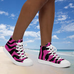 Load image into Gallery viewer, Women’s High Top Canvas Shoes
