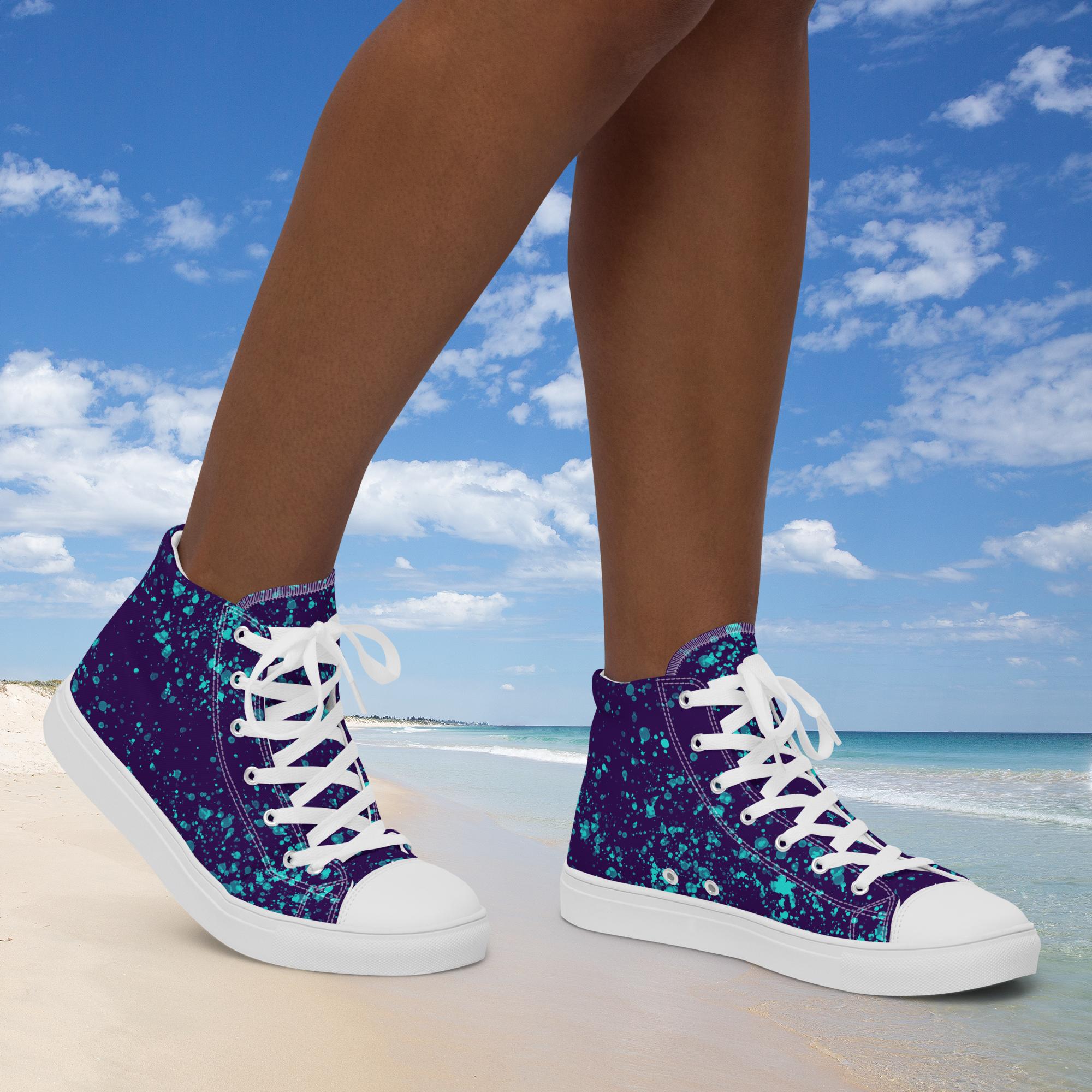 Women’s High Top Canvas Shoes